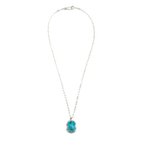 Hemimorphite Pendant Necklace-Necklaces-Aimee Petkus-Pistachios