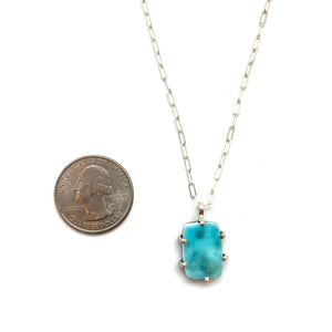 Hemimorphite Pendant Necklace-Necklaces-Aimee Petkus-Pistachios