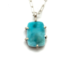 Hemimorphite Pendant Necklace-Necklaces-Aimee Petkus-Pistachios