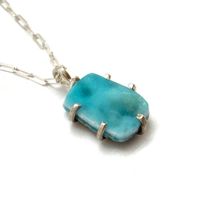 Hemimorphite Pendant Necklace-Necklaces-Aimee Petkus-Pistachios