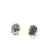 Herkimer Diamond Gold Studs-Earrings-Emi Nakamura-Pistachios