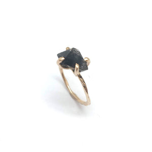 Herkimer Diamond Ring-Rings-Emi Nakamura-Pistachios