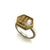 Hexagon Rutilated Quartz Ring-Rings-Heather Guidero-Pistachios