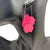 Hibiscus Flower Patch Earrings - Hot Pink-Earrings-Jess Dare-Pistachios
