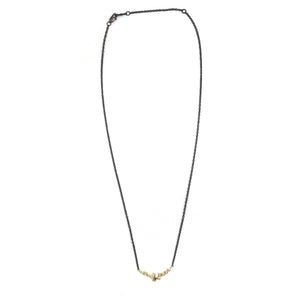 Horizontal Confetti Pendant Necklace-Necklaces-Karin Jacobson-Pistachios