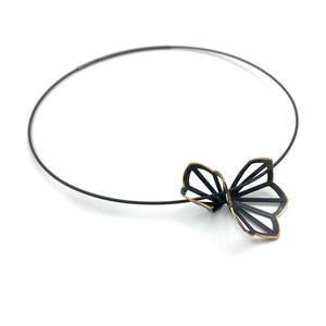 Hyacinth Fold Necklace-Necklaces-Karin Jacobson-Pistachios