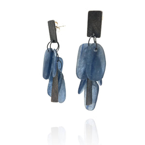 Kyanite Dangle Earrings-Earrings-Heather Guidero-Pistachios