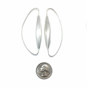 Large Silver Pod Drops-Earrings-Franziska Rappold-Pistachios