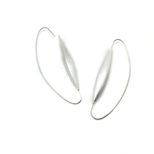 Large Silver Pod Drops-Earrings-Franziska Rappold-Pistachios