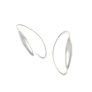Large Silver Pod Drops-Earrings-Franziska Rappold-Pistachios