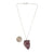 Lepidolite Pendant Necklace-Necklaces-Aimee Petkus-Pistachios