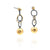 Link Earrings - Short-Earrings-Sowon Joo-Pistachios