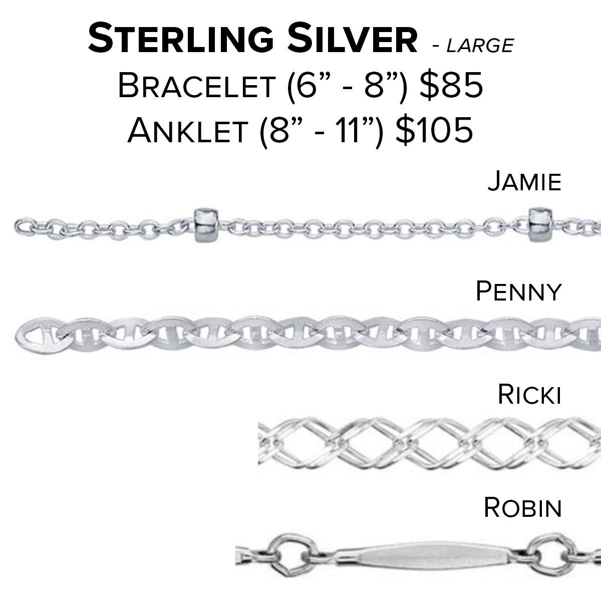 Looped Permanent Jewelry at Pistachios Bracelets Permanent Jewelry