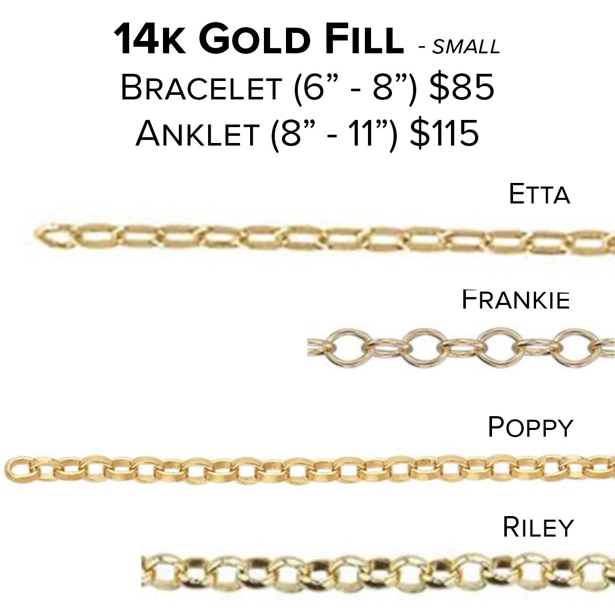Etta Chain Bracelets