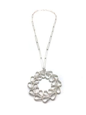 Medallion Link Necklace-Necklaces-Emily Rogstad-Pistachios