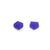Medium Violet Crystal Stud-Earrings-Fruit Bijoux-Pistachios