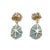 Mineral Earrings - Geode/Aquamarine-Earrings-Aimee Petkus-Pistachios