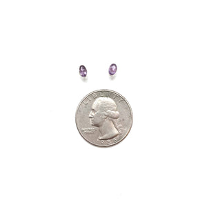 Mini Amethyst Studs-Earrings-Susanne Kern-Pistachios