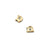 Mini Diamond & Gold Studs-Earrings-Leia Zumbro-Sterling Silver-Pistachios