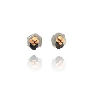 Mini Murmur Studs-Earrings-Emmeline Hastings-Pistachios