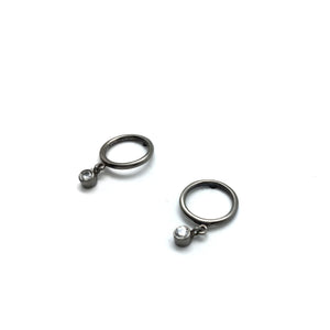 Mini Oxi Accent Earrings-Earrings-Manuela Carl-Pistachios