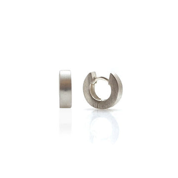 Mini Silver Huggie Hoops