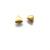 Mini Triangle Studs - Gold-Earrings-Manuela Carl-Pistachios