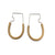 Modular Rubber Hoops - Beige & Lavender-Earrings-Sandra Salaices-Pistachios