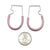 Modular Rubber Hoops - Beige & Lavender-Earrings-Sandra Salaices-Pistachios