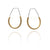 Modular Rubber Hoops - Lavender and Cream-Earrings-Sandra Salaices-Pistachios