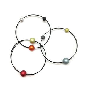Multi-Colored Orbit Bracelet-Bracelets-Ursula Muller-Pistachios
