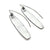 Multi Gold Line Long Glyph Earrings-Earrings-Jenne Rayburn-Pistachios