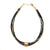 Multi-Strand Necklace with Gold Accent-Necklaces-Margo Myszka-Pistachios