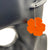 Nasturtium Flower Patch Earrings - Orange-Earrings-Jess Dare-Pistachios