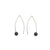Navy Blue Sphere Earrings - Small-Earrings-Ursula Muller-Pistachios
