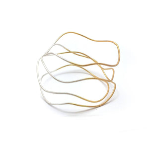 Ombre Wavy Bracelet-Bracelets-Marcin Tyminski-Pistachios