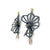 One of a Kind Hyacinth Fold Pearl Earrings-Earrings-Karin Jacobson-Pistachios