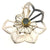 One of a Kind Origami Ring with Montana Sapphire-Rings-Karin Jacobson-Pistachios