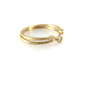 Open Diamond Ring-Rings-Yasuko Azuma-Pistachios