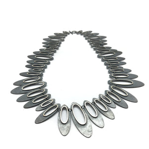 Open Ellipse Necklace-Necklaces-Heather Guidero-Pistachios