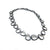 Open Ovals Necklace - Short-Necklaces-Heather Guidero-Pistachios