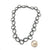 Open Ovals Necklace - Short-Necklaces-Heather Guidero-Pistachios