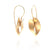 Open Twisted Leaf Earrings-Earrings-Kacper Schiffers-Pistachios