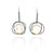 Orbital Hoop Drops - Oxi/Gold-Earrings-Veronika Majewska-Pistachios