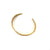 Organic Gold Vermeil Cuff Bracelet-Bracelets-Lisa Cimino-Pistachios