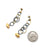 Oval Link Earrings-Earrings-Sowon Joo-Pistachios