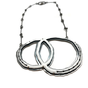 Overlapping Circles Necklace-Necklaces-Lisa Crowder-Pistachios