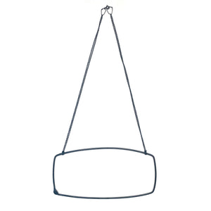 Oversized Rectangular Necklace-Necklaces-Gabrielle Desmarais-Pistachios