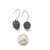 Oxidized Dew Hooks-Earrings-Sowon Joo-Pistachios