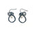 Oxidized Sterling Silver Earrings-Earrings-Liaung-Chung Yen-Pistachios